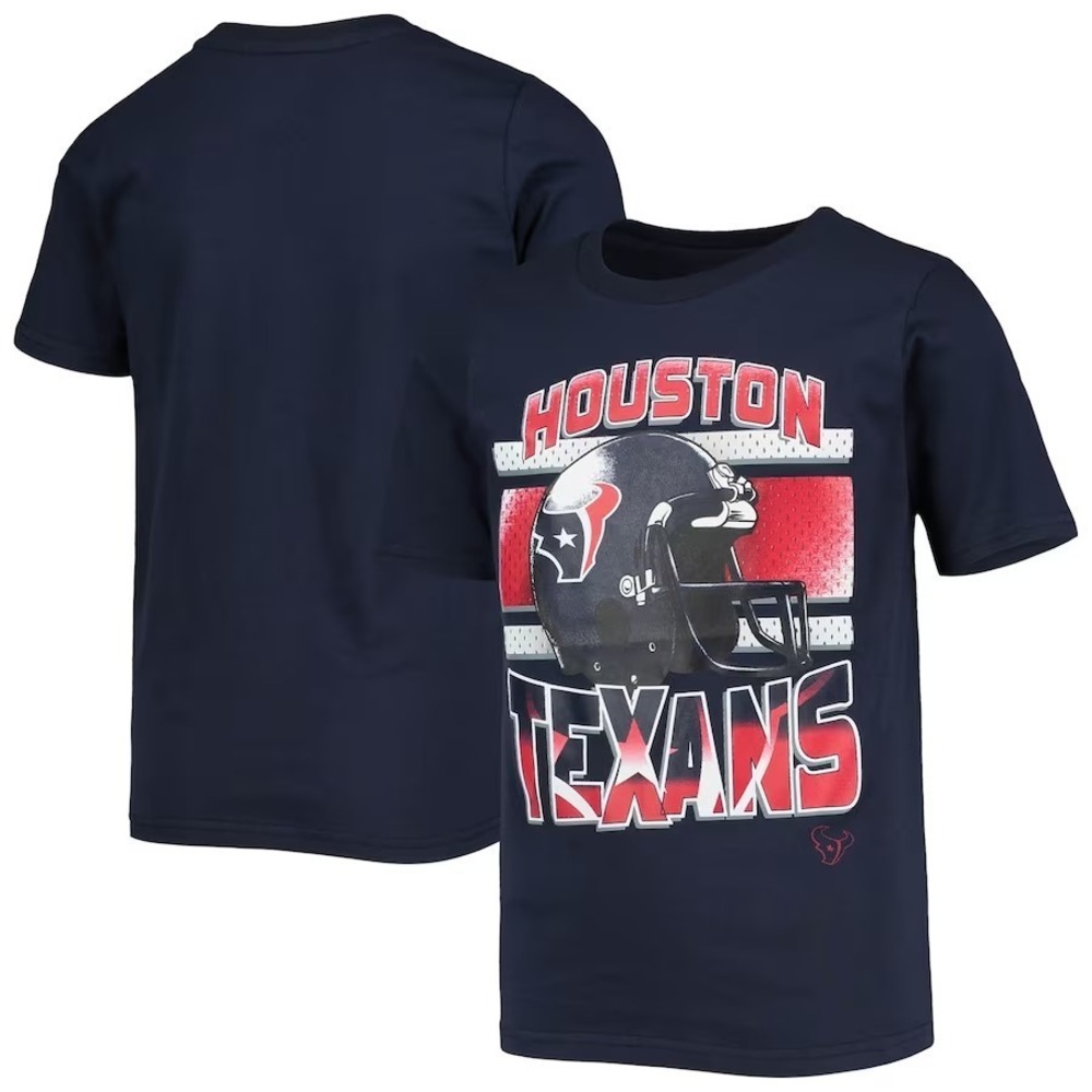 Youth Navy Houston Texans Glory Days T-Shirt